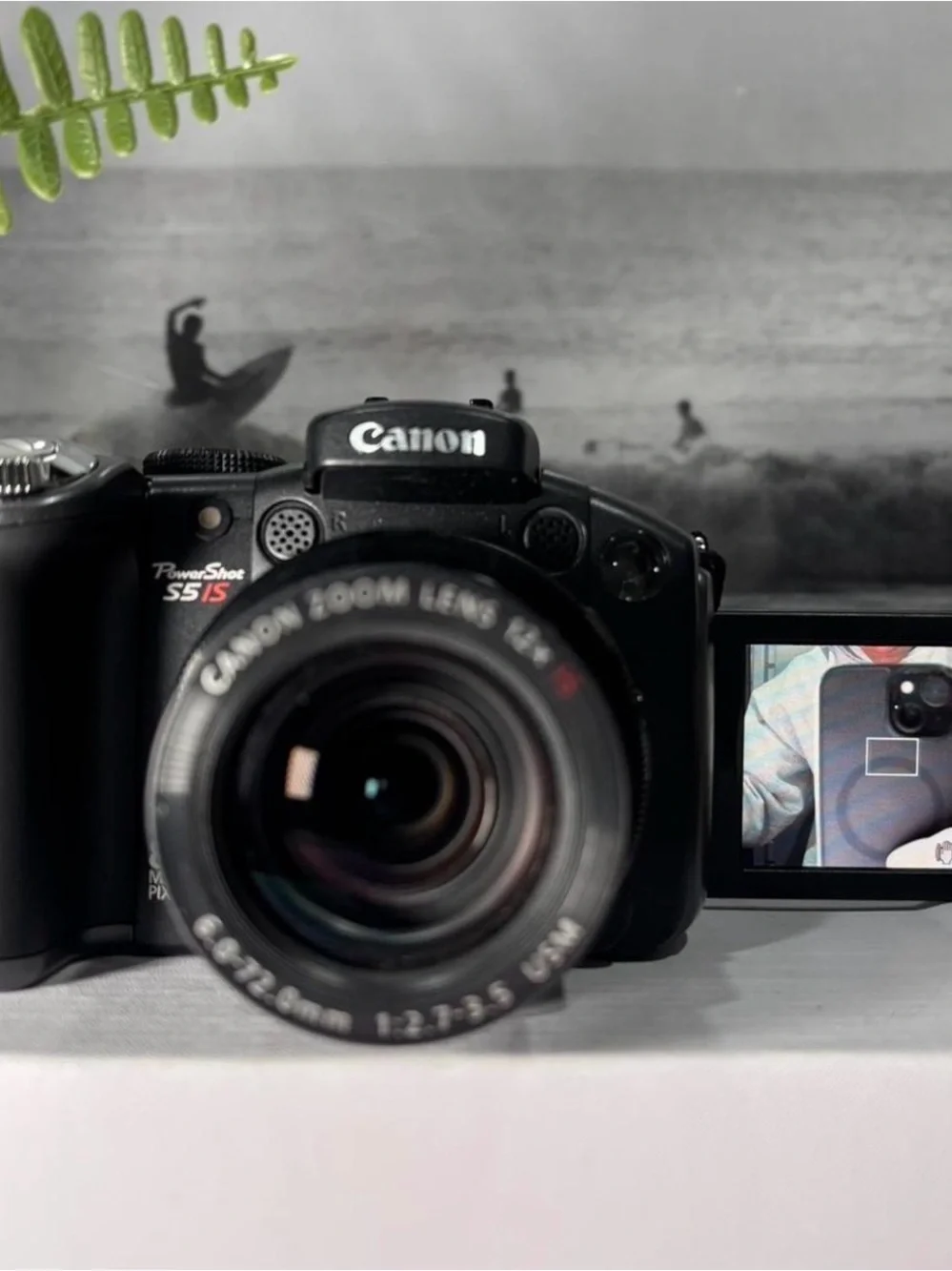 Canon PowerShot S5 IS Digital Camera - Black